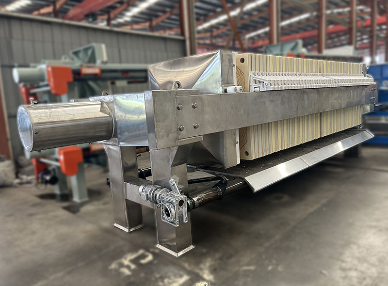 Automatic Membrane Filter Press Helps Southeast Asian Customers in Dye Production.jpg